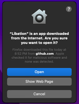 macOS-libation-first-run